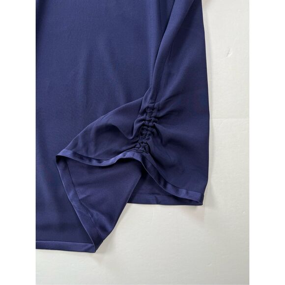 NEW Eileen Fisher Stretch Silk Charmeuse Sleeveless Top Rich Blue Violet Size 2X - Picture 5 of 9